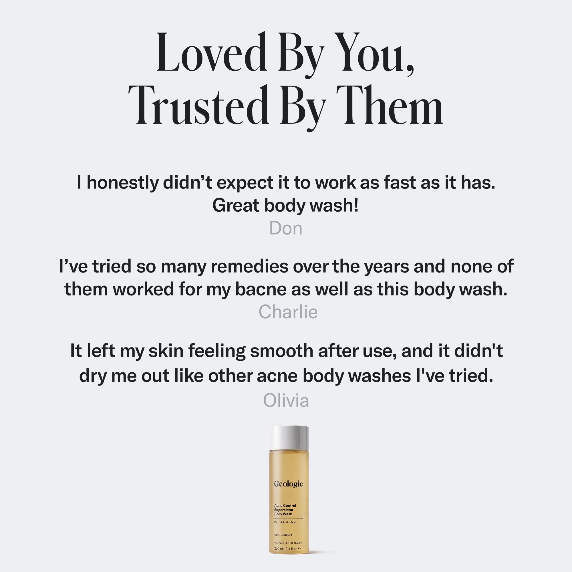 Acne Control Superclean Body Wash